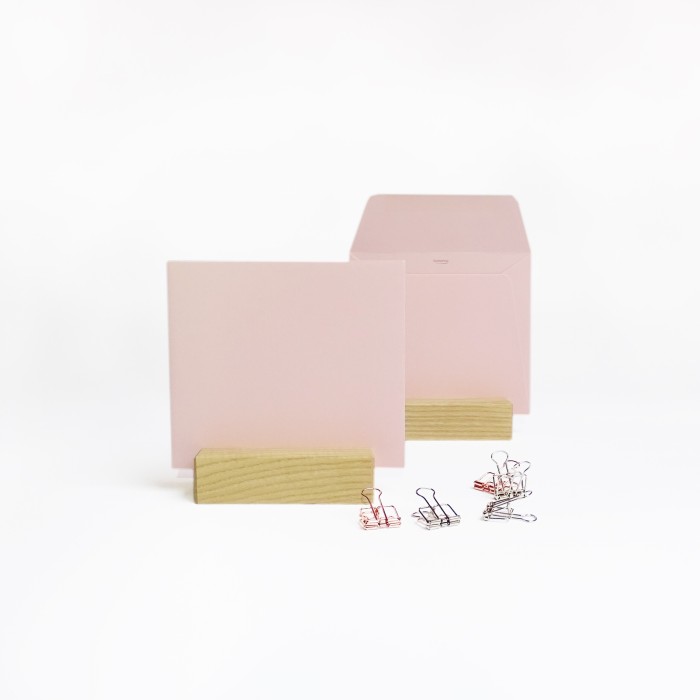 Enveloppe lichtroze