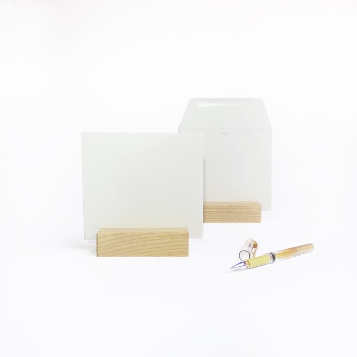 Enveloppe metallic wit