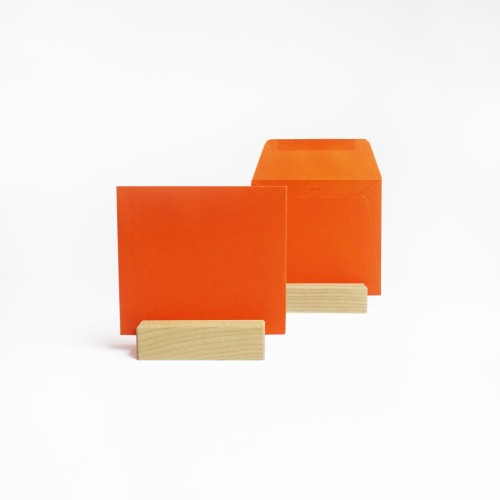 Enveloppe Clariana orange 140x140 mm, GC140140OR