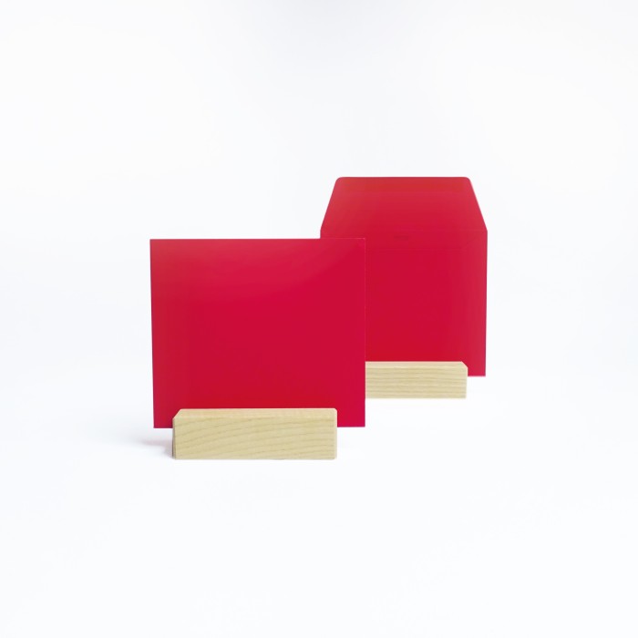 Enveloppe rood