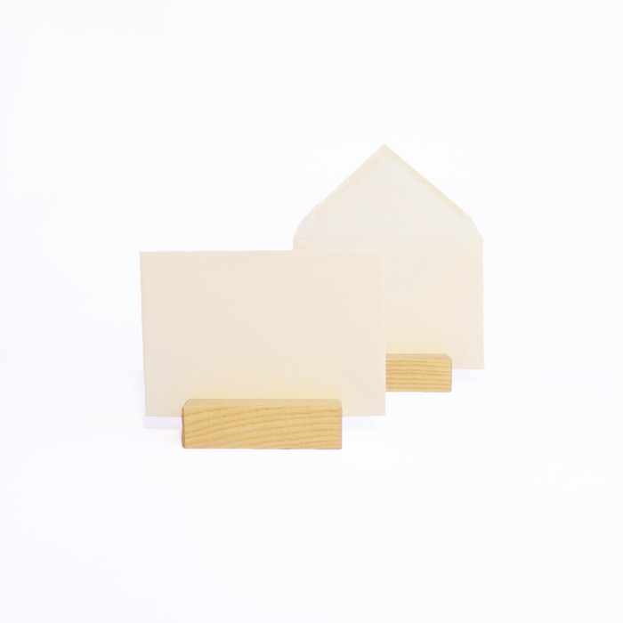 Enveloppe C6 crème