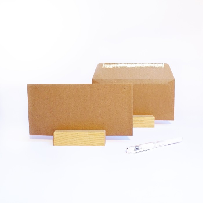 Enveloppe DL kraft