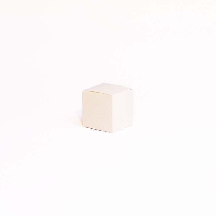 Kubusdoosje biotop wit