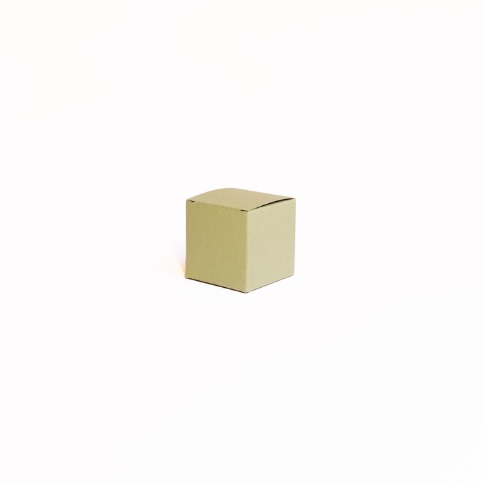 Kubusdoosje zijdegroen