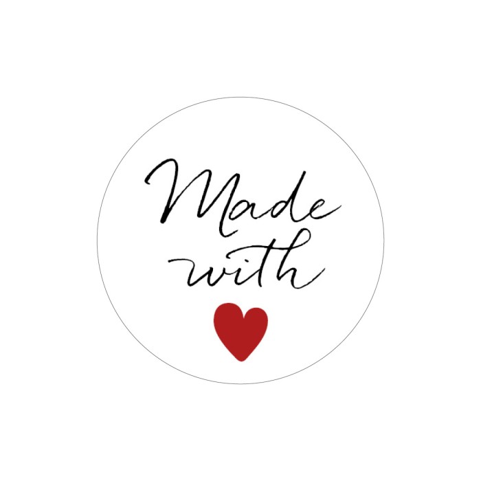 Ronde stickers 4 cm - per 24 stuks - Afbeelding 7