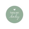Sluitstickers baby 4 cm - per 24 stuks