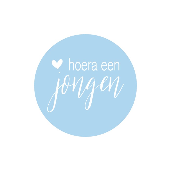 Sluitstickers baby 4 cm - per 24 stuks - Afbeelding 5