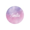 Gepersonaliseerde stickers 4 cm - per 24 stuks