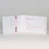 Blanco fotokaart met roze lint - Afbeelding 2