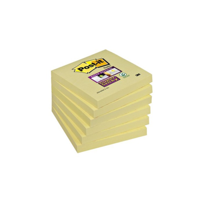 Post-It Super Sticky Notes 76x76 mm geel