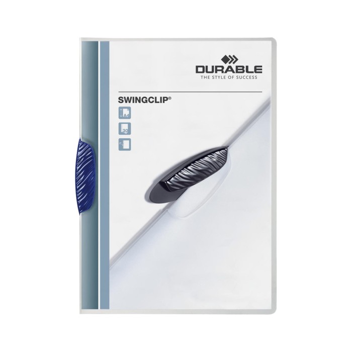 Klemmap Swingclip donkerblauw