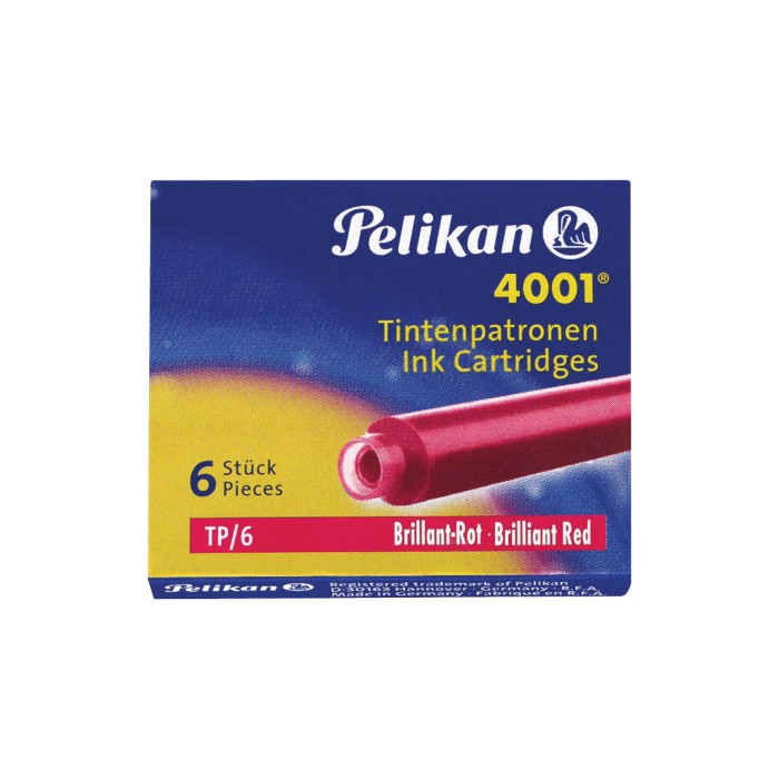 Pelikan inktpatronen rood
