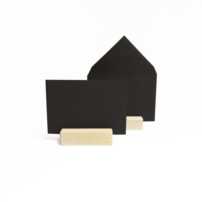 Enveloppe C6 zwart