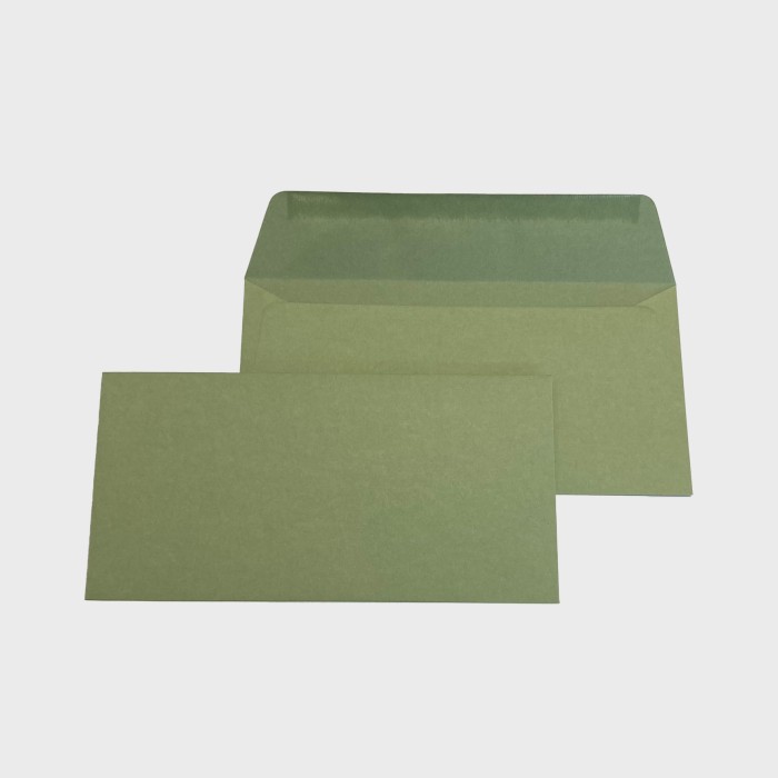 Enveloppe DL zijdegroen