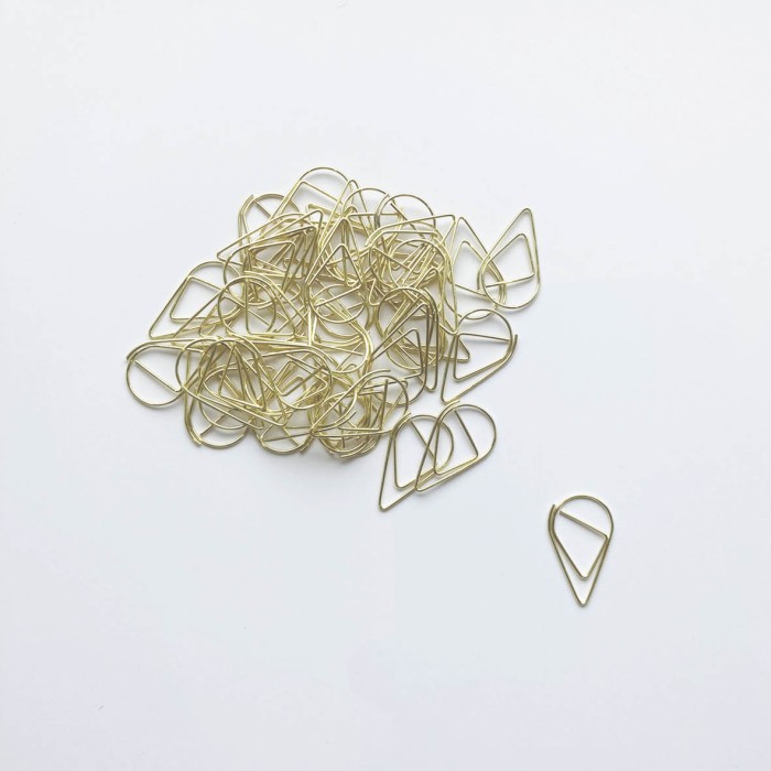 Paperclips druppel goud - Afbeelding 2